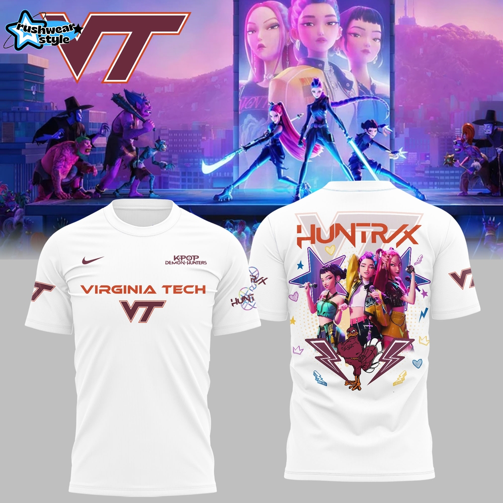 Virginia Tech x Kpop Demon Hunters Limited Edition Shirt Virginia Tech x Kpop Demon Hunters Limited Edition Shirt