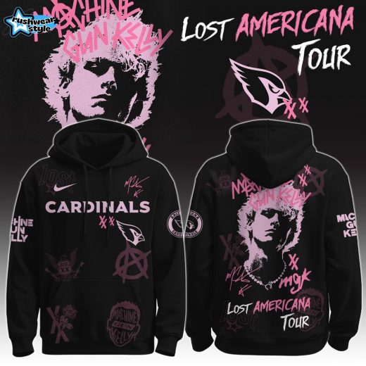 ARI Cardinals x MGK ” The Lost Americana Tour ” Hoodie Limited Edition