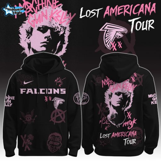 ATL Falcons x MGK ” The Lost Americana Tour ” Hoodie Limited Edition