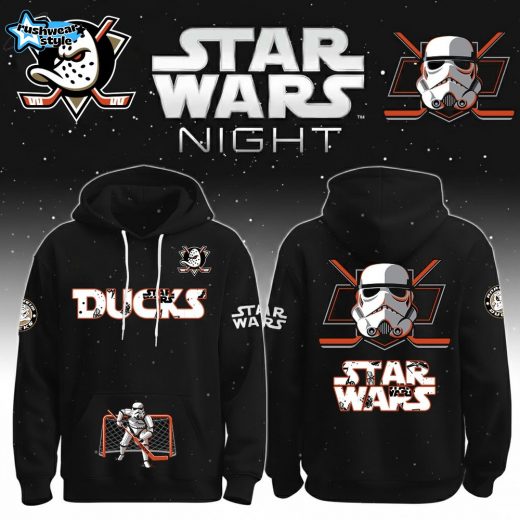 Anaheim Ducks Hockey Star Wars Hoodie 2025 Limited Edition-3D Unisex Hoodie