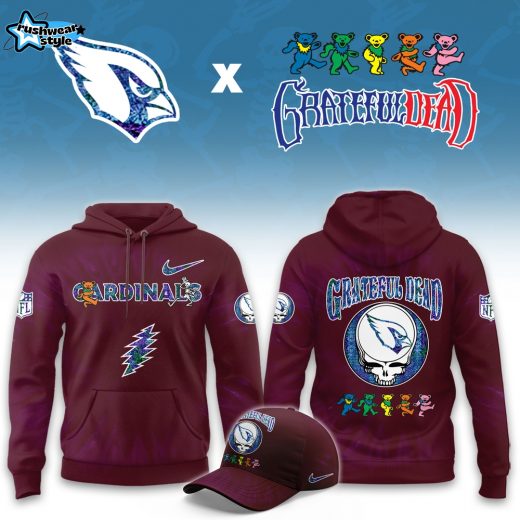 Arizona Cardinals Grateful Dead Limited Hoodie