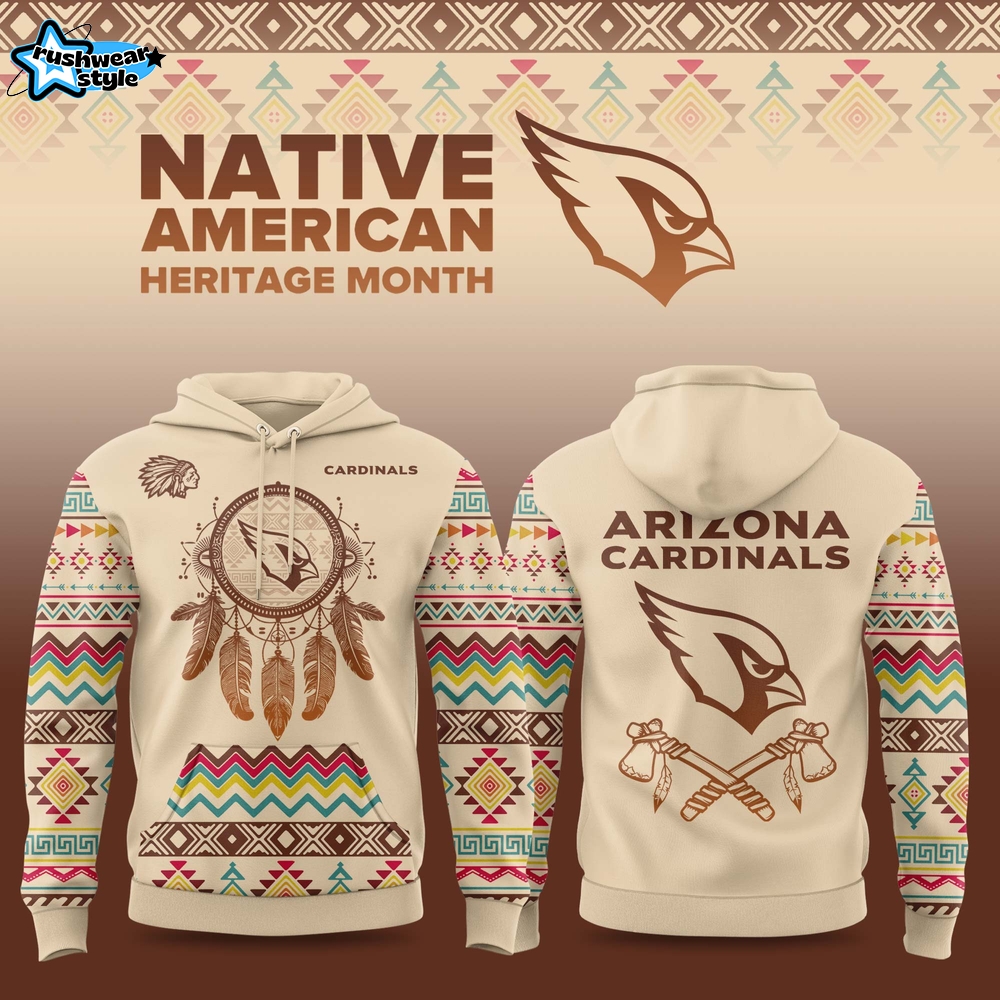 Arizona Cardinals Native American Heritage Month 2025 Limited Hoodie Arizona Cardinals Native American Heritage Month 2025 Limited Hoodie