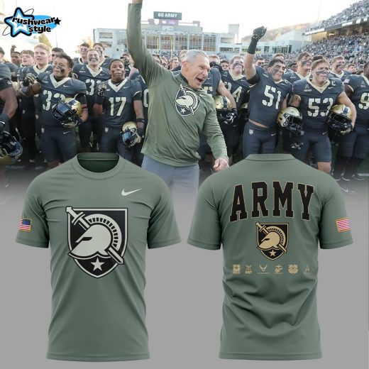 Army Football Coach’s Smile Says It All 2025 Combo Shirt