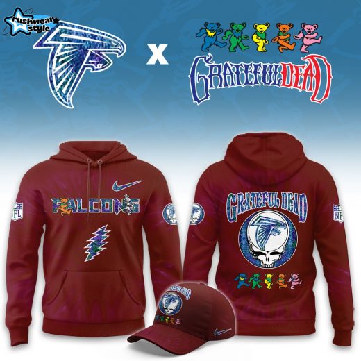 Atlanta Falcons Grateful Dead Limited Hoodie