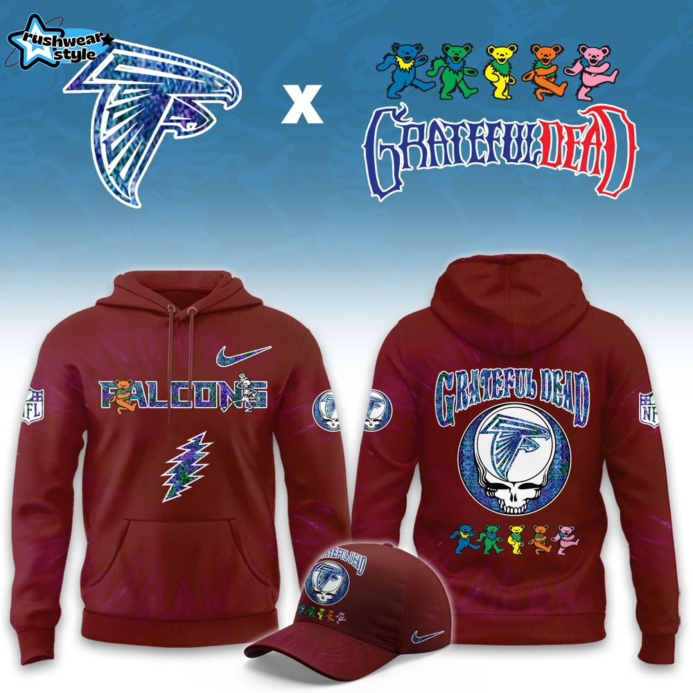 Atlanta Falcons Grateful Dead Limited Hoodie Atlanta Falcons Grateful Dead Limited Hoodie