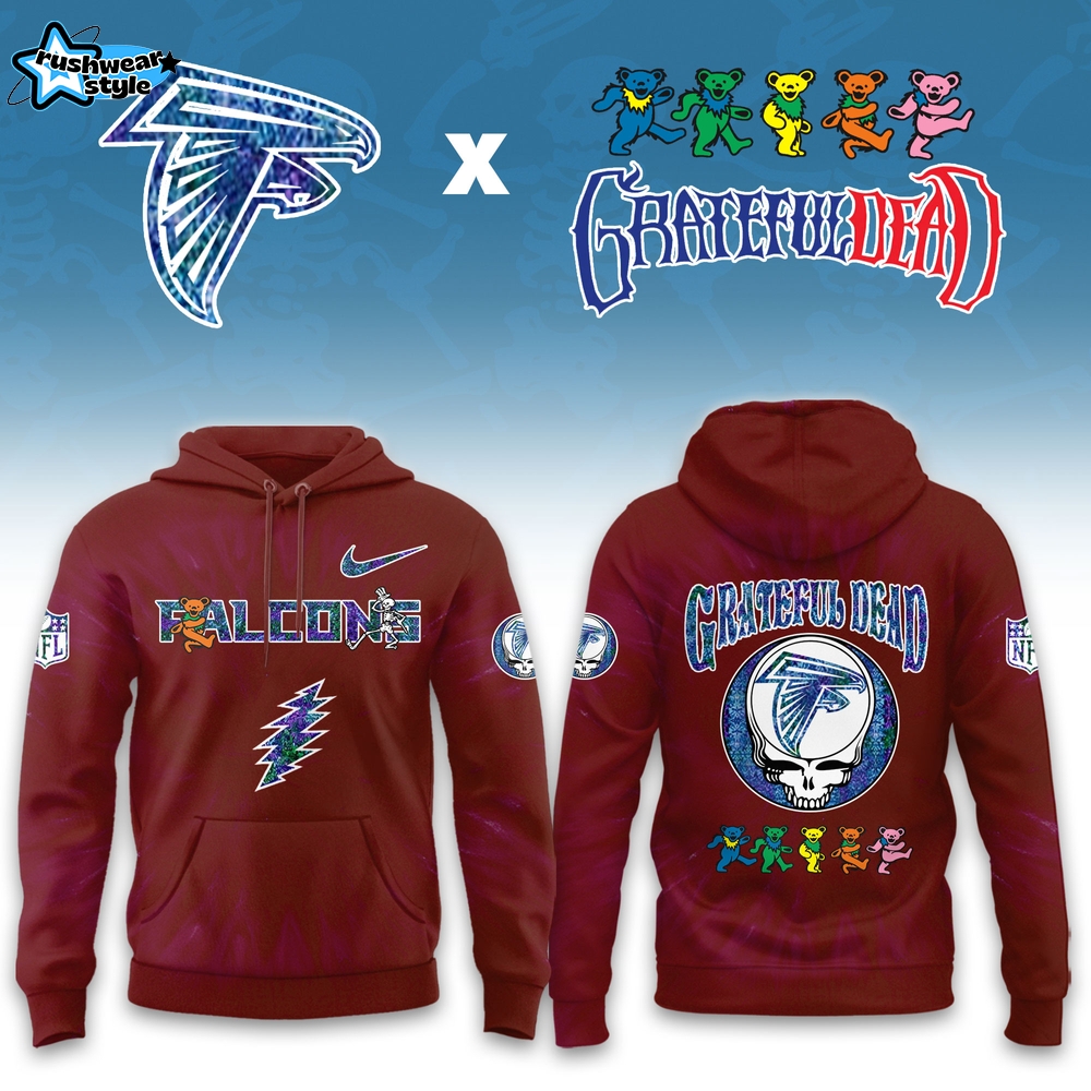 Atlanta Falcons Grateful Dead Limited Hoodie Atlanta Falcons Grateful Dead Limited Hoodie