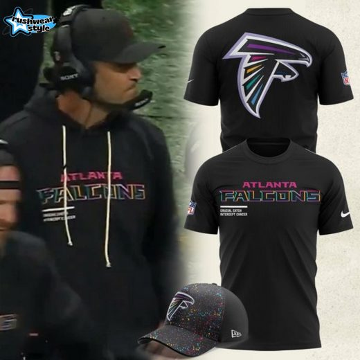 Atlanta Falcons NFL 2025 Crucial Catch T-shirt