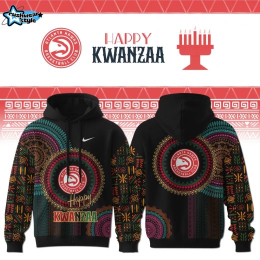 Atlanta Hawks 2025 Wishing a joyous Kwanzaa to those Fans Hoodie