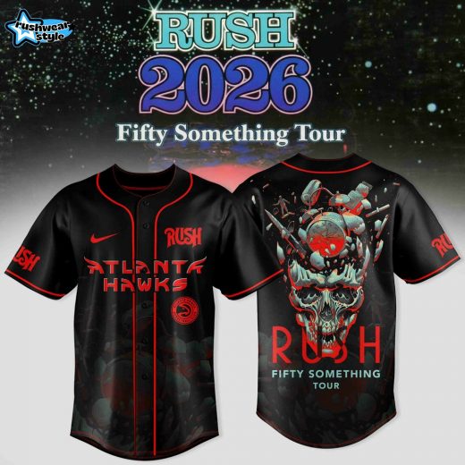 Atlanta Hawks x RUSH 2026 TOUR Baseball Jersey