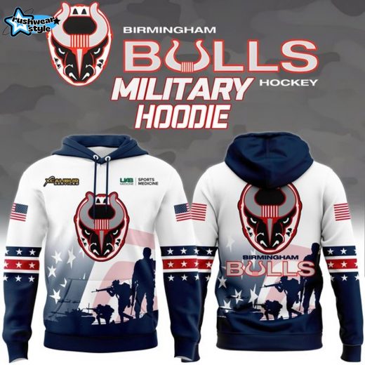Birmingham Bulls 2025 Military Appreciation Hoodie