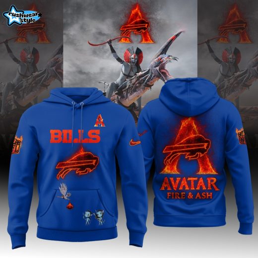 Buffalo Bills NFL x AVATAR FIRE & ASH Limited Edition – Hoodie