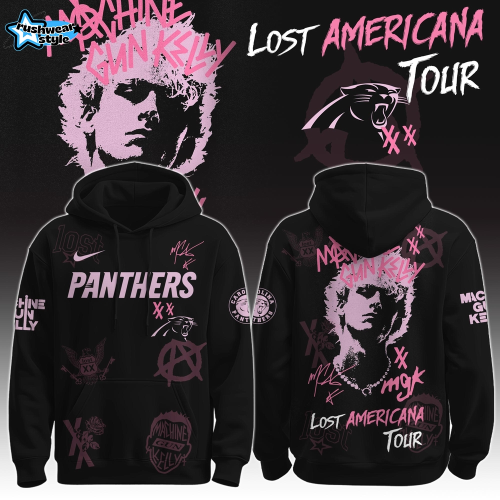CAR Panthers x MGK ” The Lost Americana Tour ” Hoodie Limited Edition CAR Panthers x MGK ” The Lost Americana Tour ” Hoodie Limited Edition