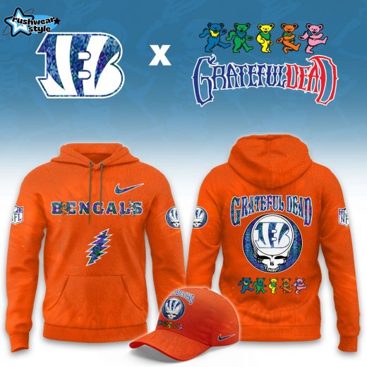 Cincinnati Bengals Grateful Dead Limited Hoodie