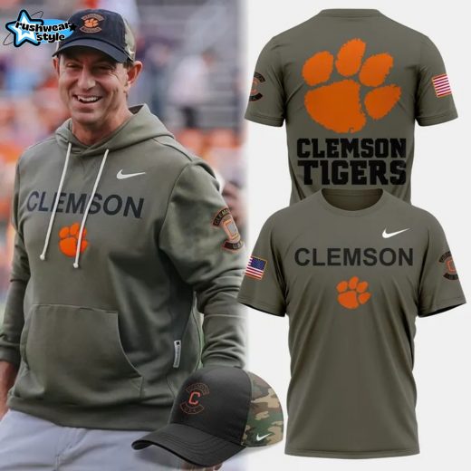 Clemson Tigers x Military Combo Shirt
