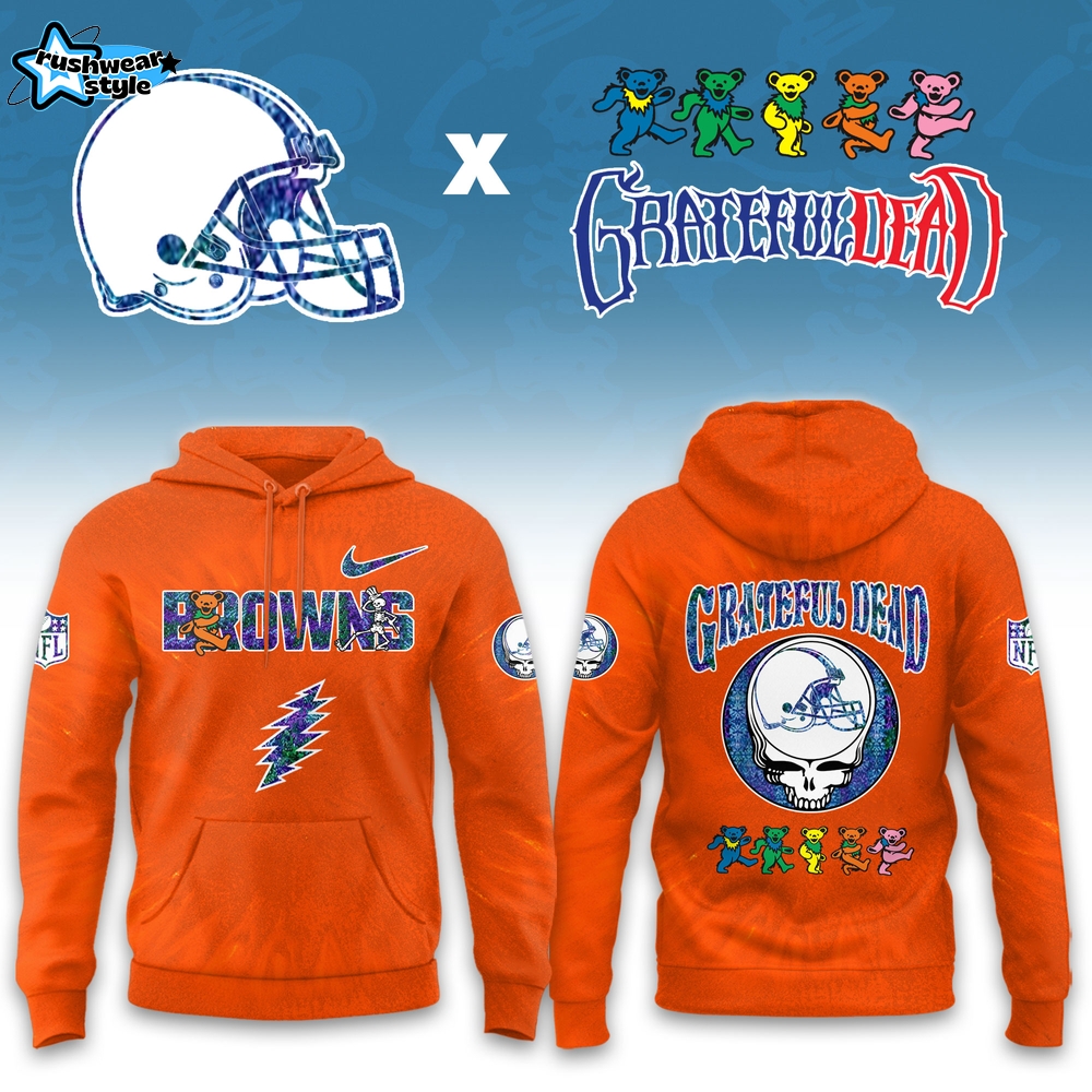 Cleveland Browns Grateful Dead Limited Hoodie Cleveland Browns Grateful Dead Limited Hoodie