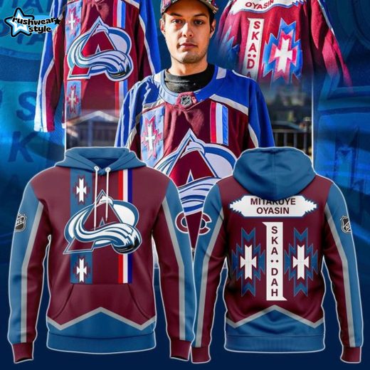 Colorado Avalanche ''Native American Heritage Month '' Hoodie