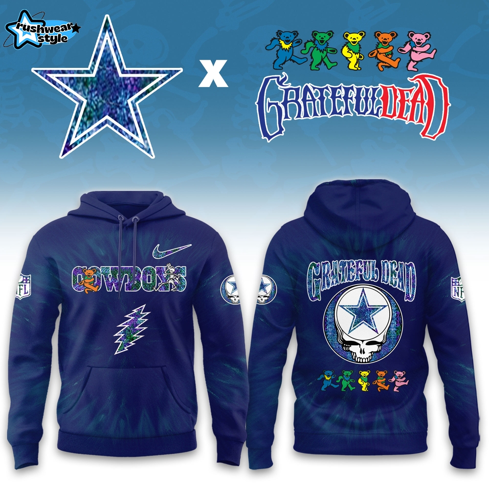 Dallas Cowboys Grateful Dead Limited Hoodie Dallas Cowboys Grateful Dead Limited Hoodie