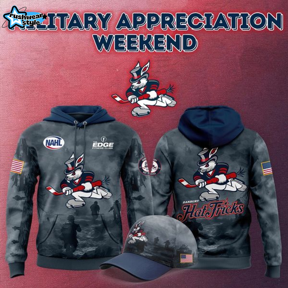 Danbury Hat Tricks '' Military Night '' Hoodie Danbury Hat Tricks '' Military Night '' Hoodie