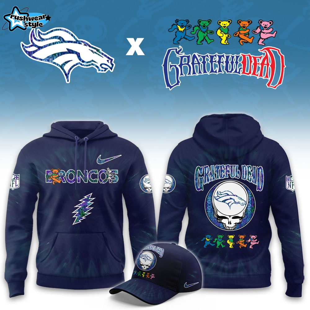 Denver Broncos Grateful Dead Limited Hoodie Denver Broncos Grateful Dead Limited Hoodie