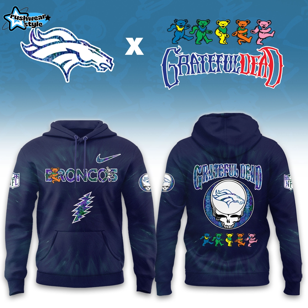 Denver Broncos Grateful Dead Limited Hoodie Denver Broncos Grateful Dead Limited Hoodie