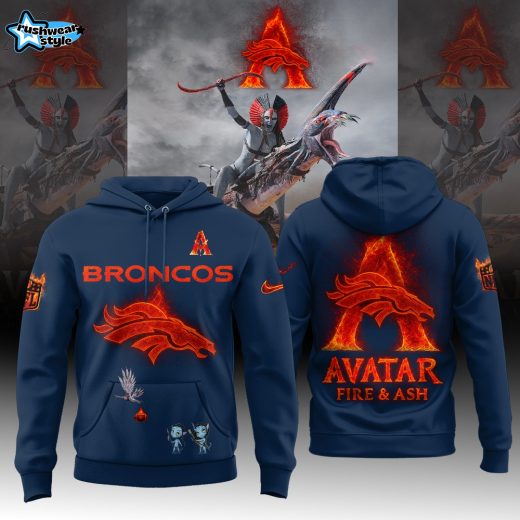 Denver Broncos NFL x AVATAR FIRE & ASH Limited Edition – Hoodie