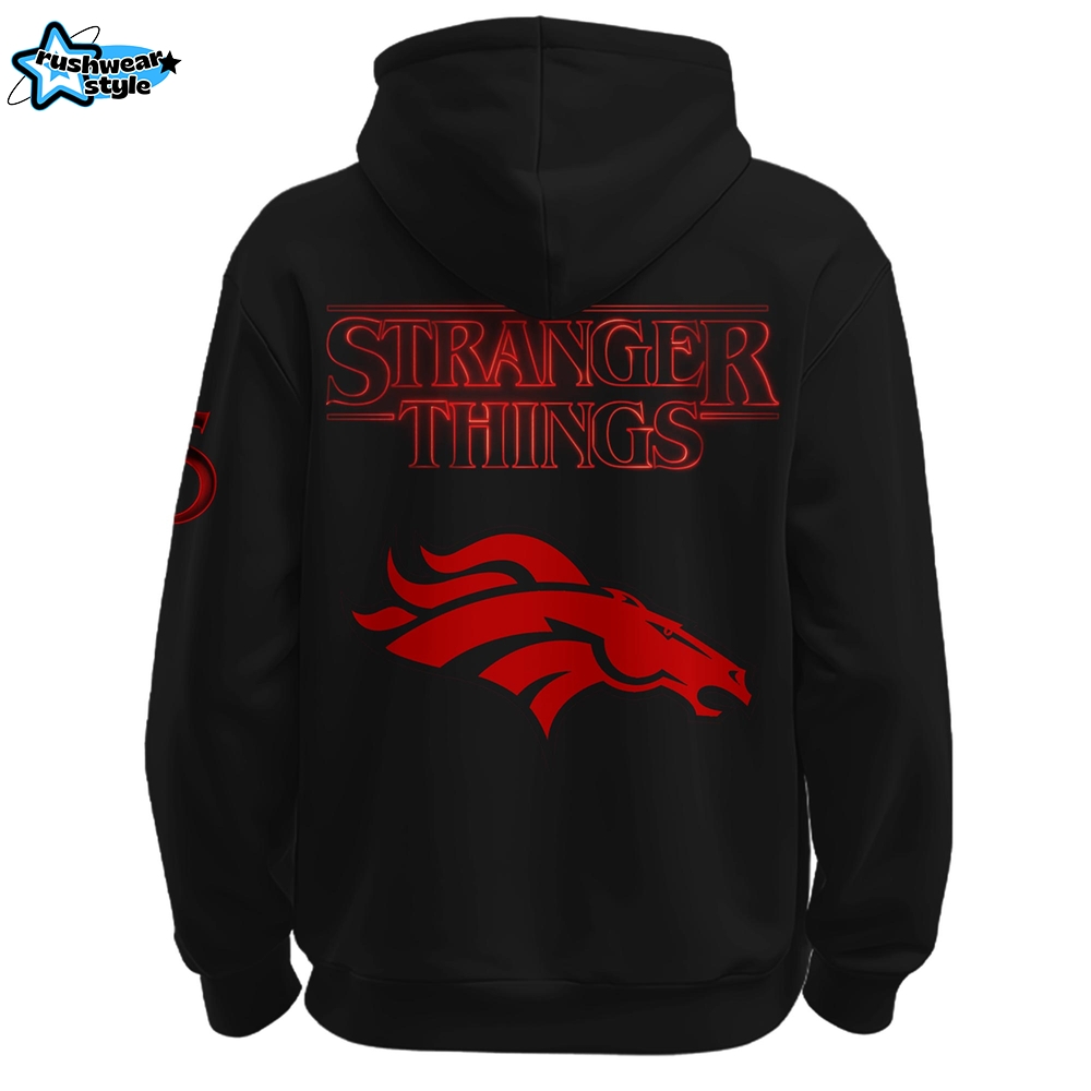 Denver Broncos – Strangerthings Limited Editions Hoodie Denver Broncos – Strangerthings Limited Editions Hoodie