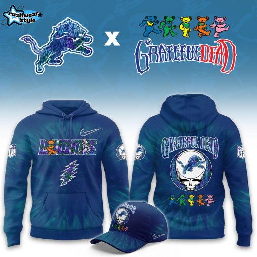 Detroit Lions Grateful Dead Limited Hoodie