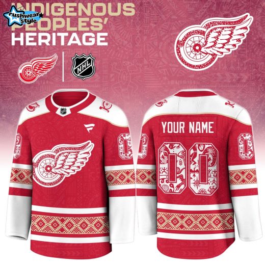 Detroit Red Wings Indigenous People Heritage Jersey