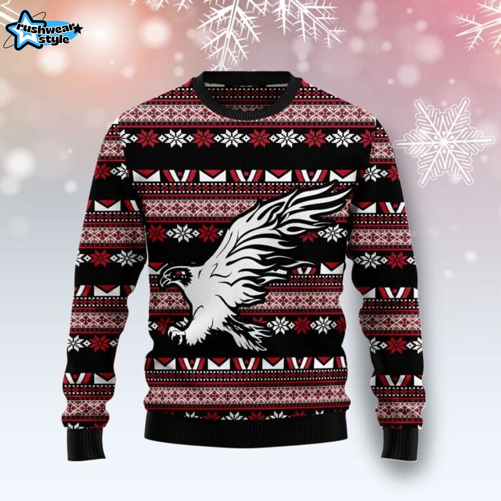 Eagle Native Ugly Christmas Sweater Eagle Native Ugly Christmas Sweater