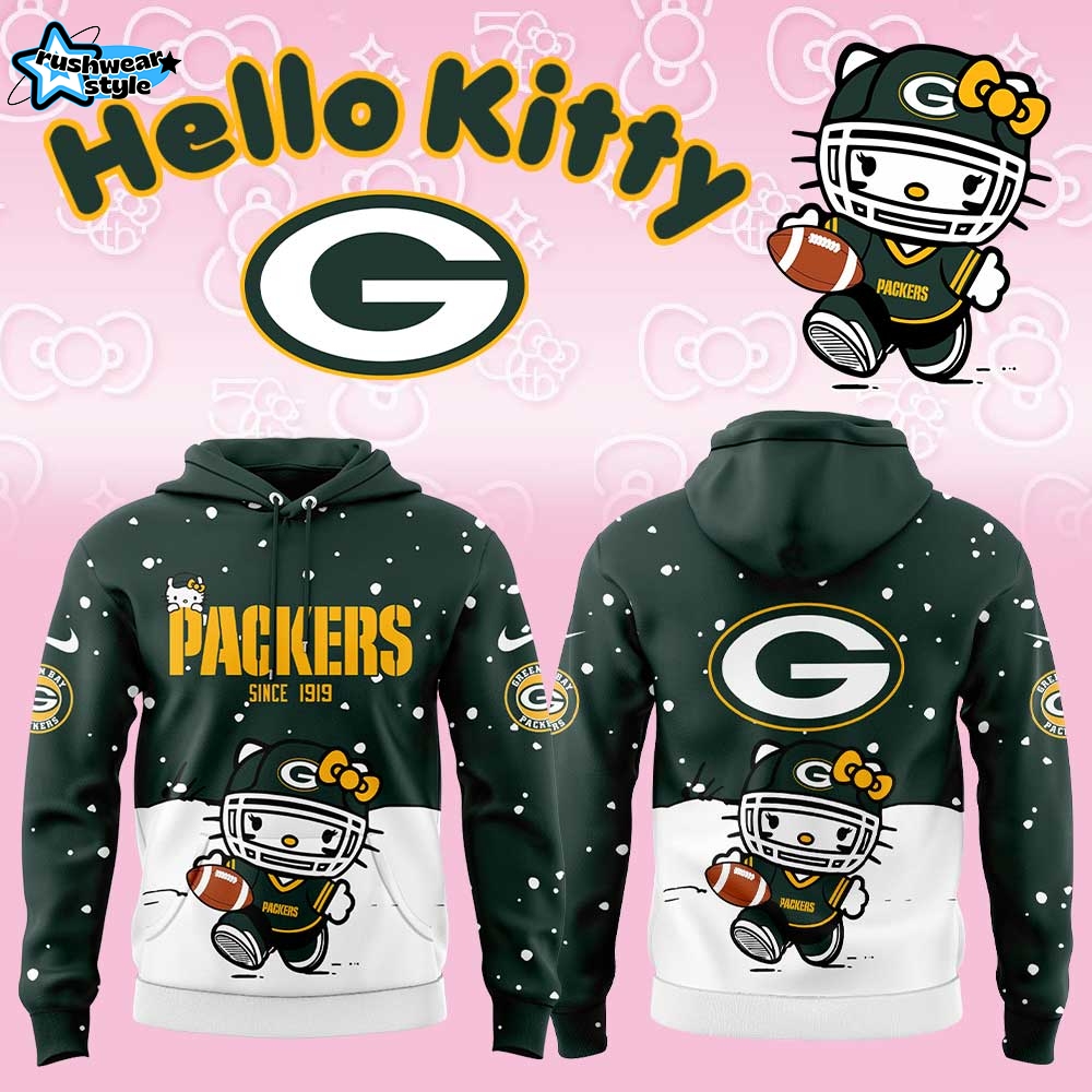 GB Packers x Kitty Limited Edition Combo Hoodie GB Packers x Kitty Limited Edition Combo Hoodie