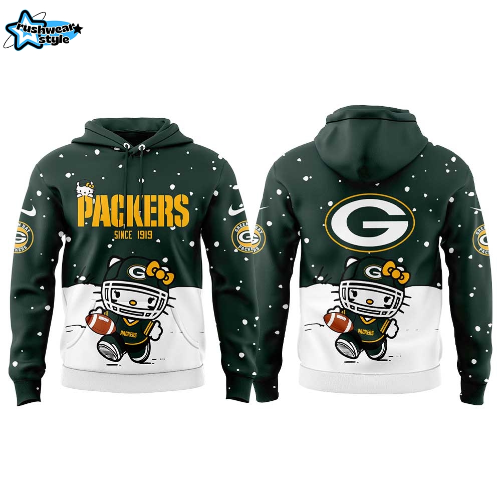GB Packers x Kitty Limited Edition Combo Hoodie GB Packers x Kitty Limited Edition Combo Hoodie