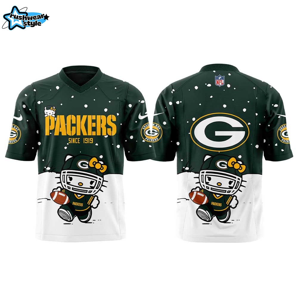 GB Packers x Kitty Limited Edition Football Jersey GB Packers x Kitty Limited Edition Football Jersey