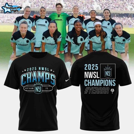 GOTHAM FC – 2025 NWSL CHAMPIONS TEE