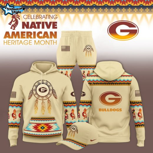 Georgia Bulldogs football Celebrating Native American Heritage Root 2025 Hoodie Jogger and Cap