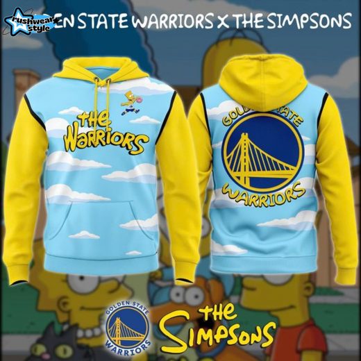 Golden State Warriors x The Simpsons Hoodie