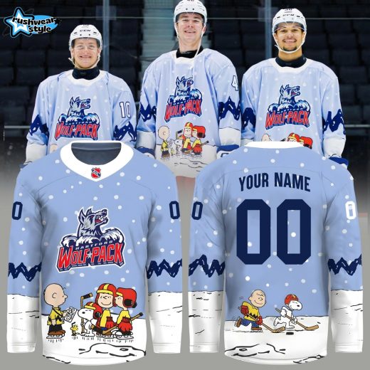 Hartford Wolf Pack x Peanuts Limited Edition Uniform Jersey
