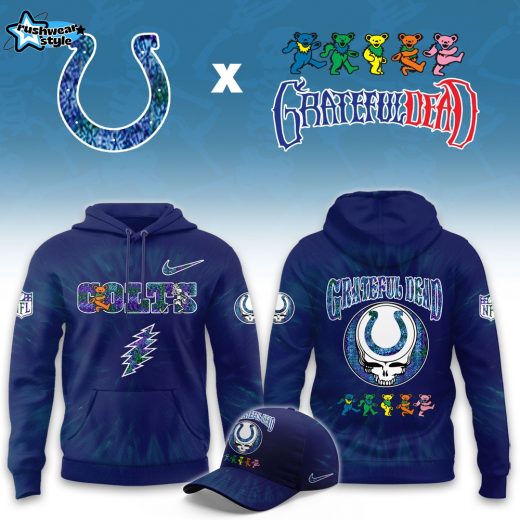 Indianapolis Colts Grateful Dead Limited Hoodie