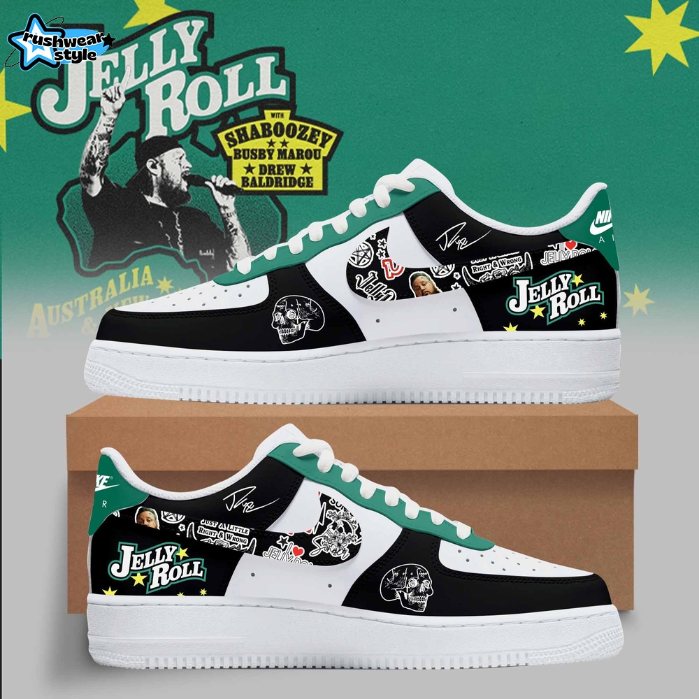 Jelly Roll Tour Limited Edition AF1 Sneaker Jelly Roll Tour Limited Edition AF1 Sneaker