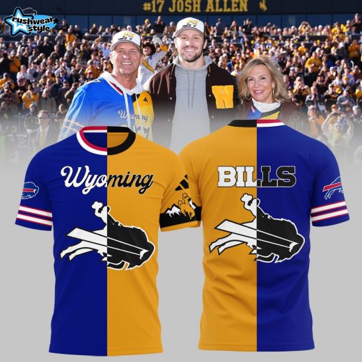 Josh Allen – Forever a Cowboy, Buffalo Bills x Wyoming Cowboys Limited Edition Shirt