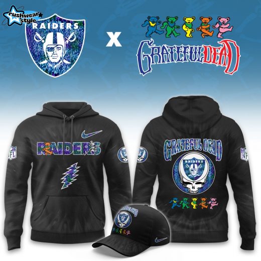 Las Vegas Raiders Grateful Dead Limited Hoodie