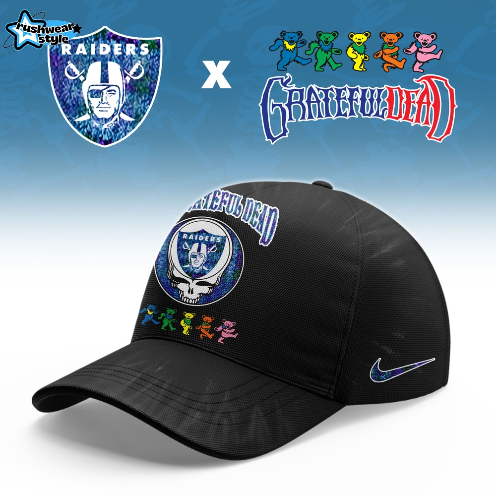 Las Vegas Raiders Grateful Dead Limited Hoodie Las Vegas Raiders Grateful Dead Limited Hoodie