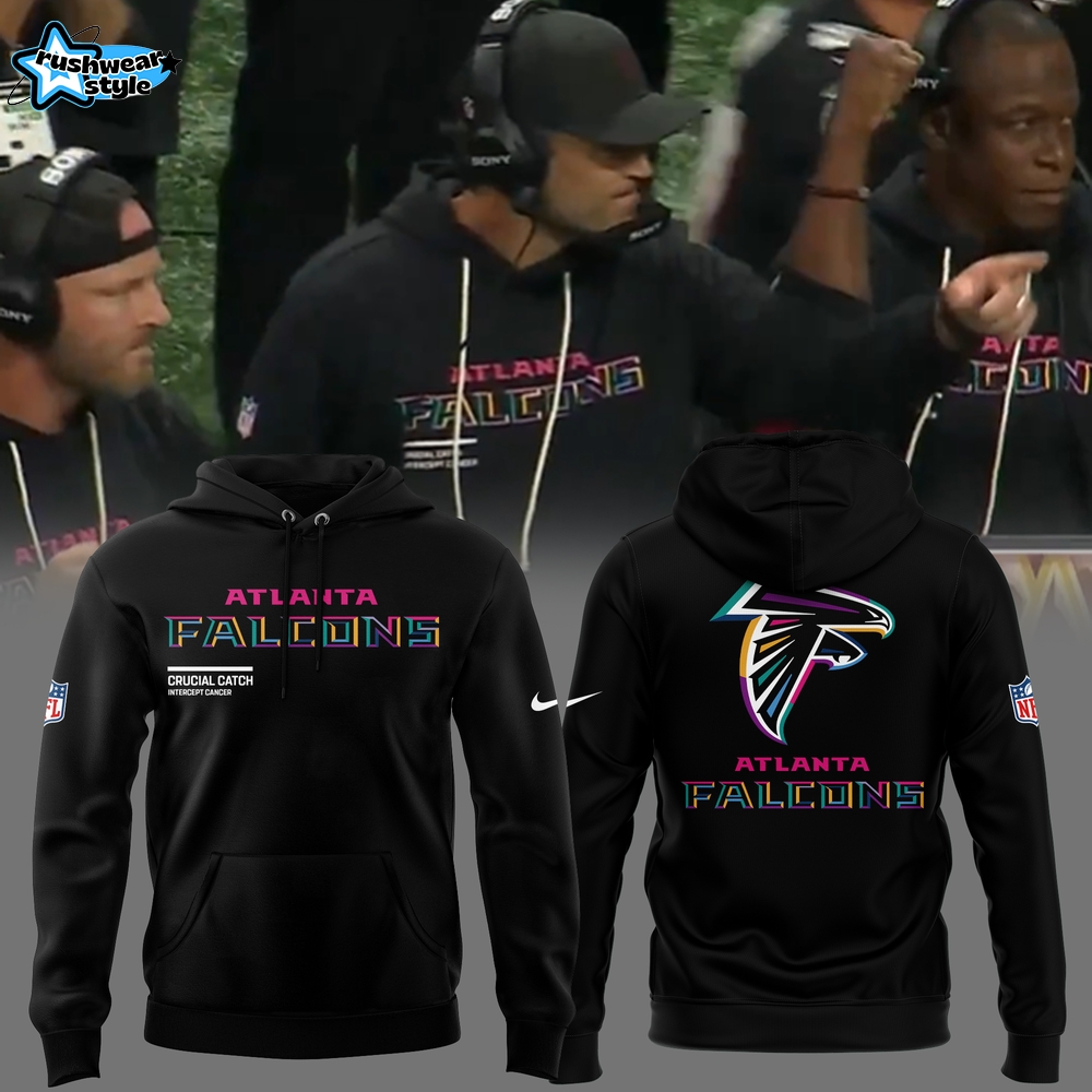Limited Edition Atlanta Falcons Crucial Catch 2025 Hoodie Limited Edition Atlanta Falcons Crucial Catch 2025 Hoodie