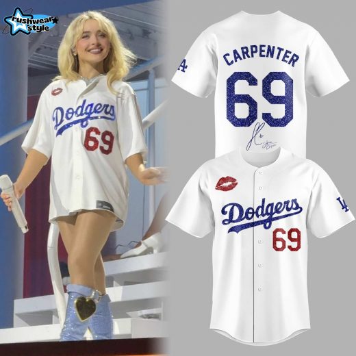 Limited Edition Dodgers x Carpenter Short n’ Sweet Tour Limited Edition Baseball Jersey - White