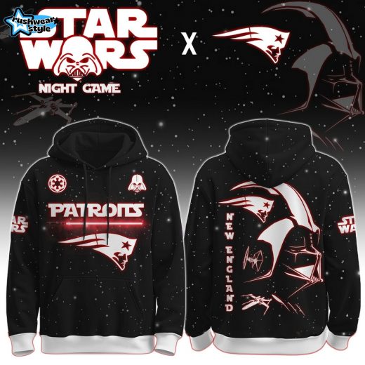 Limited Edition New England Patriots x Star Wars Night Game-3D Unisex Hoodie