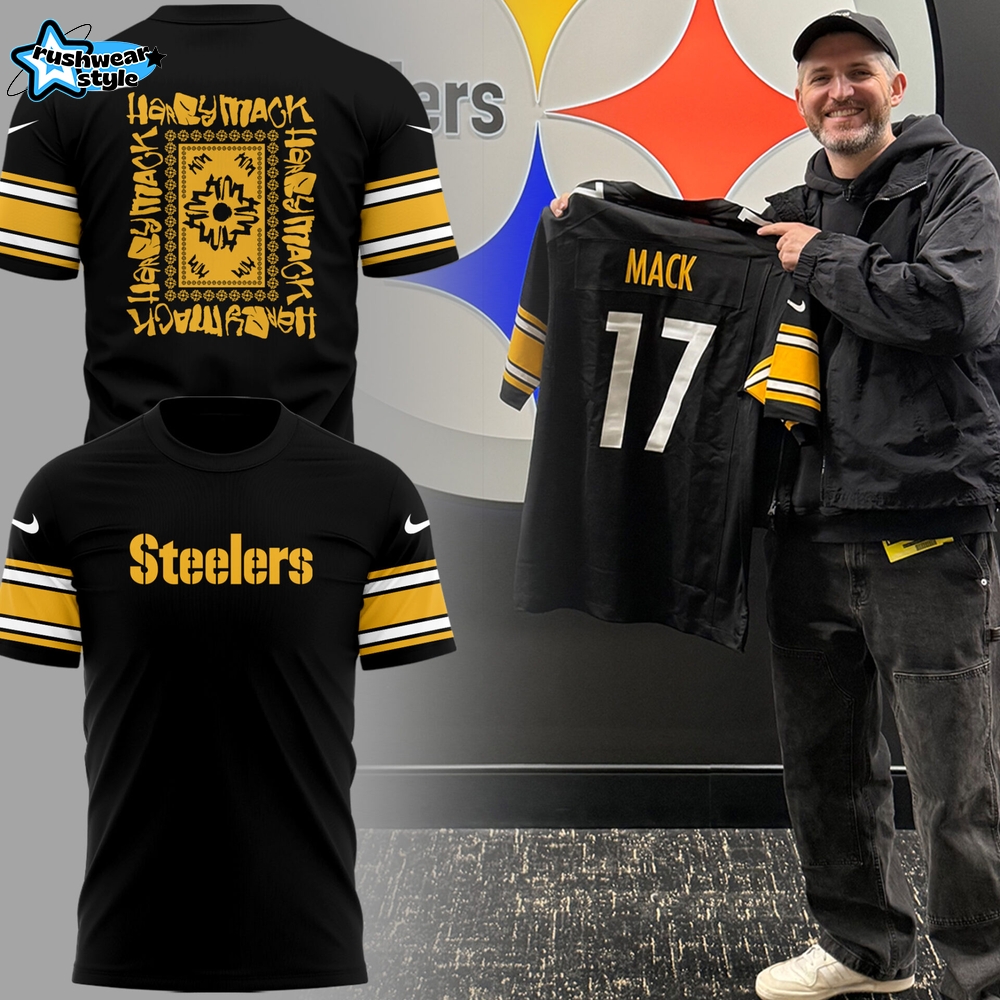 Limited Edition STEEL Football Harry Mack TShirt Limited Edition STEEL Football Harry Mack TShirt