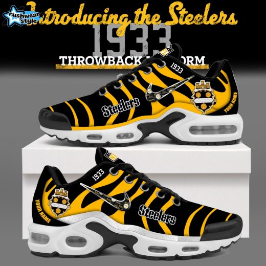 Limited Edition Steelers Football Throwback 1933 Legacy Custom Shoes