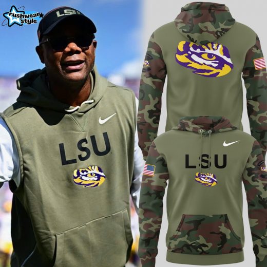 Limited Edition Tigers Football Military Hoodie