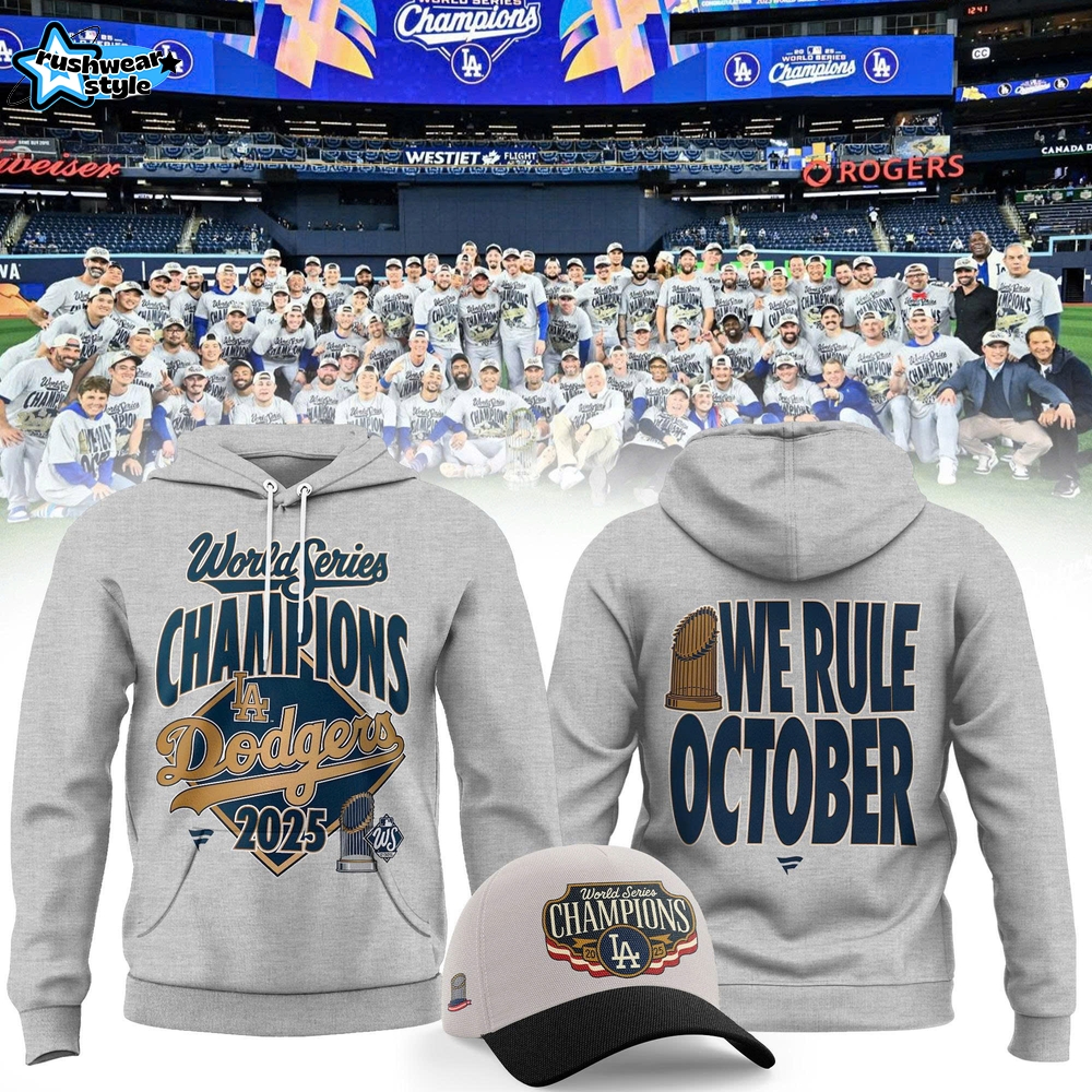 Los Angeles Dodgers 2025 World Series Champions Hoodie– Celebrate the Victory in Style! Los Angeles Dodgers 2025 World Series Champions Hoodie– Celebrate the Victory in Style!