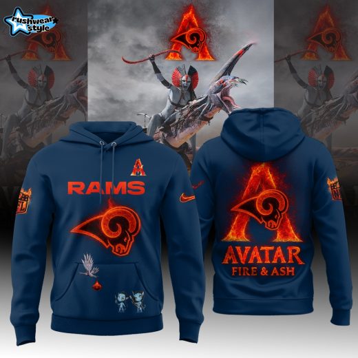 Los Angeles Rams NFL x AVATAR FIRE & ASH Limited Edition – Hoodie