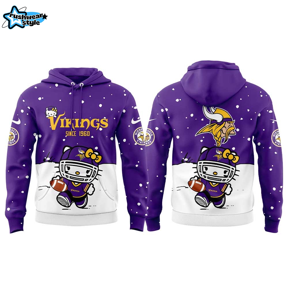 M Vikings x Kitty Limited Edition Combo Hoodie M Vikings x Kitty Limited Edition Combo Hoodie